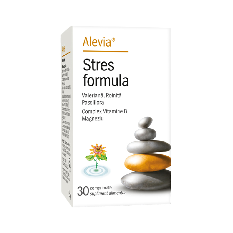 Stres formula, 30 comprimate, Alevia