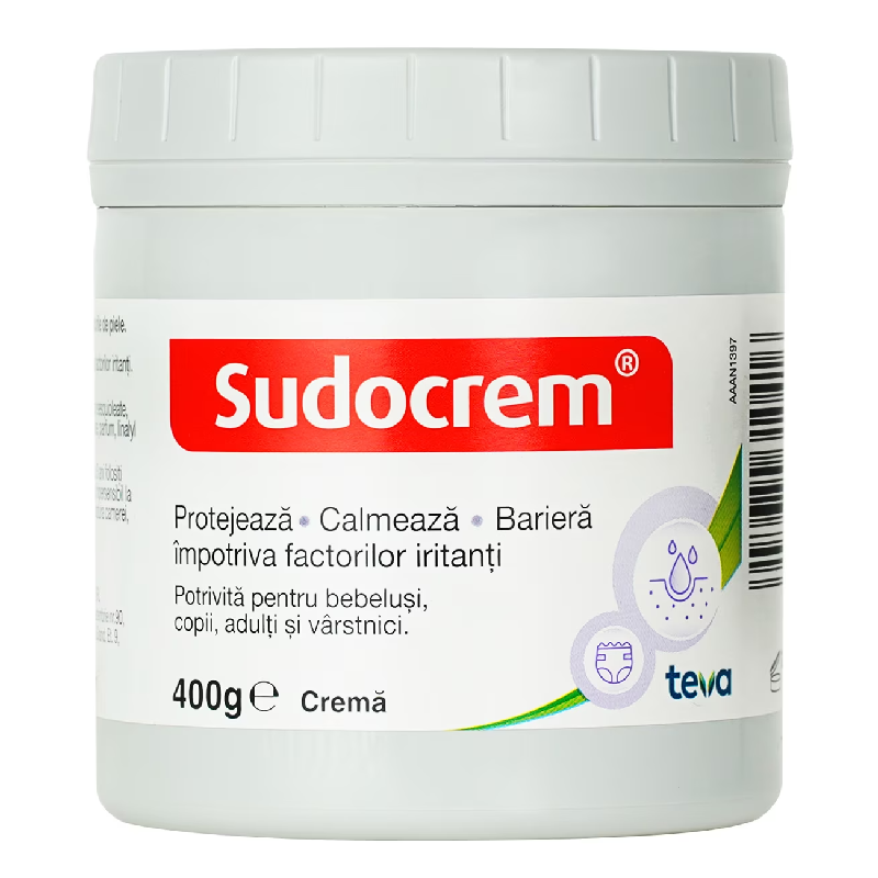Crema antiseptica, 400 g, Sudocrem