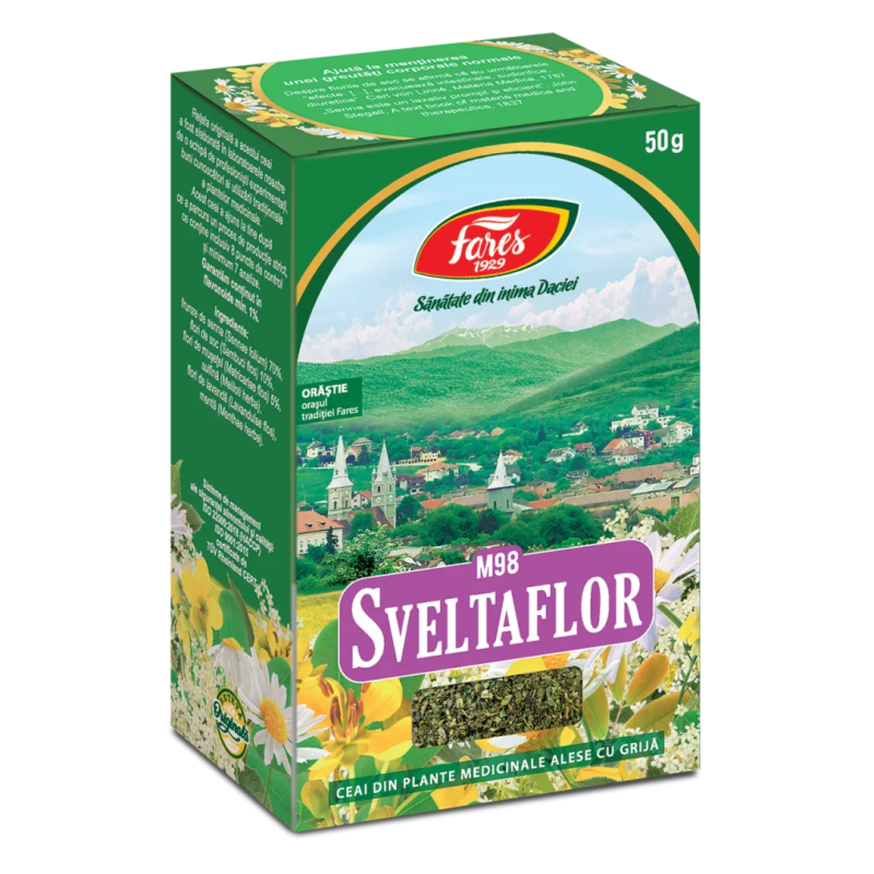 Ceai Sveltaflor, 50g, Fares