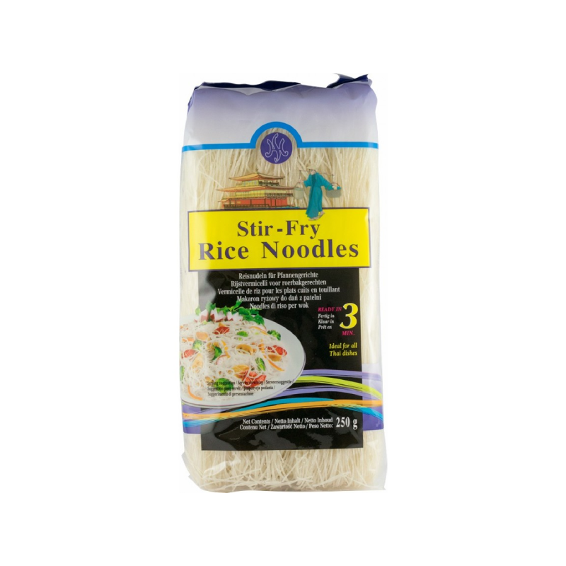 Taitei subtiri din orez pentru wok, 250 g, Vermicelli