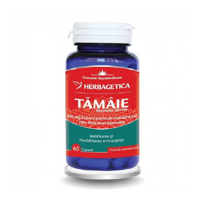 Tamaie Boswellia Serata, 60 capsule, Herbagetica