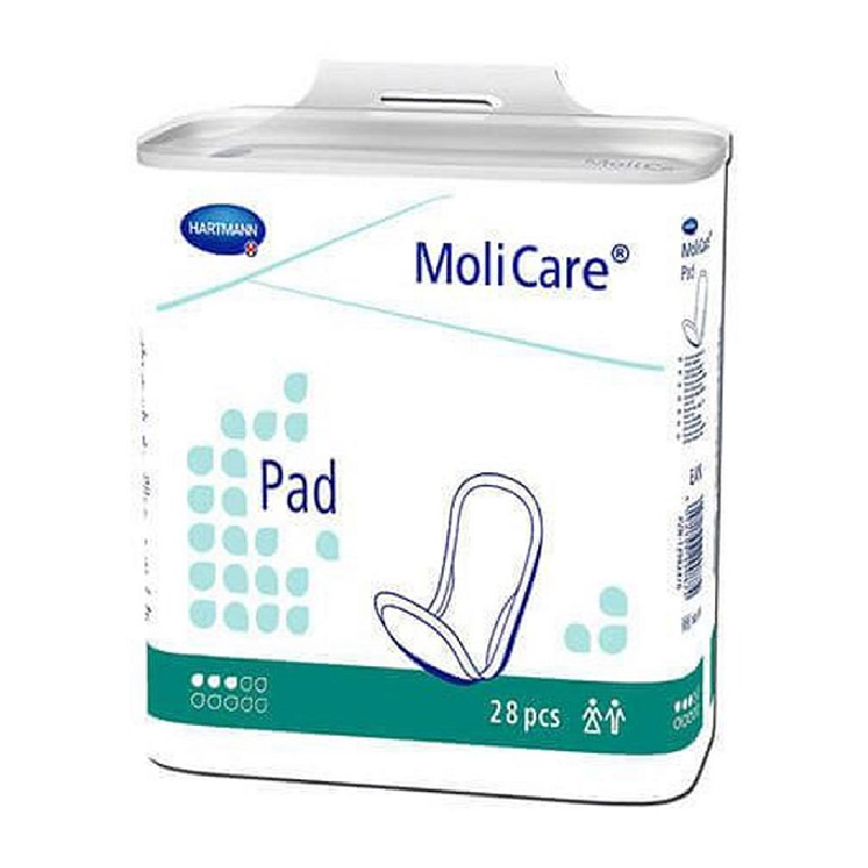 Tampoane absorbante incontinenta usoara, 3 picaturi MoliCare Pad, 28 bucati, HartMann