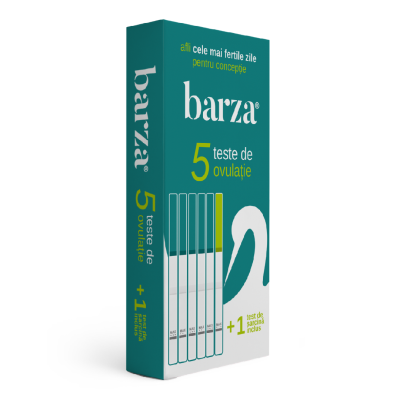 Test de ovulatie, 5 benzi + 1 Test de sarcina, Barza