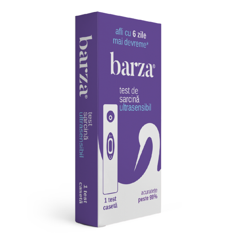 Test de sarcina caseta Ultrasensibil, 1 bucata, Barza