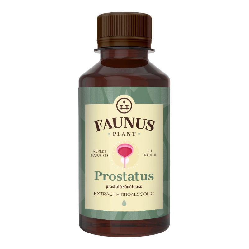 Tinctura Prostatus pentru sanatatea prostatei si confort urinar, 200 ml, Faunus Plant
