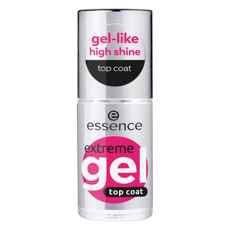 Top coat 01 Gloss to Go, Extreme Gel Top Coat, 8 ml, Essence