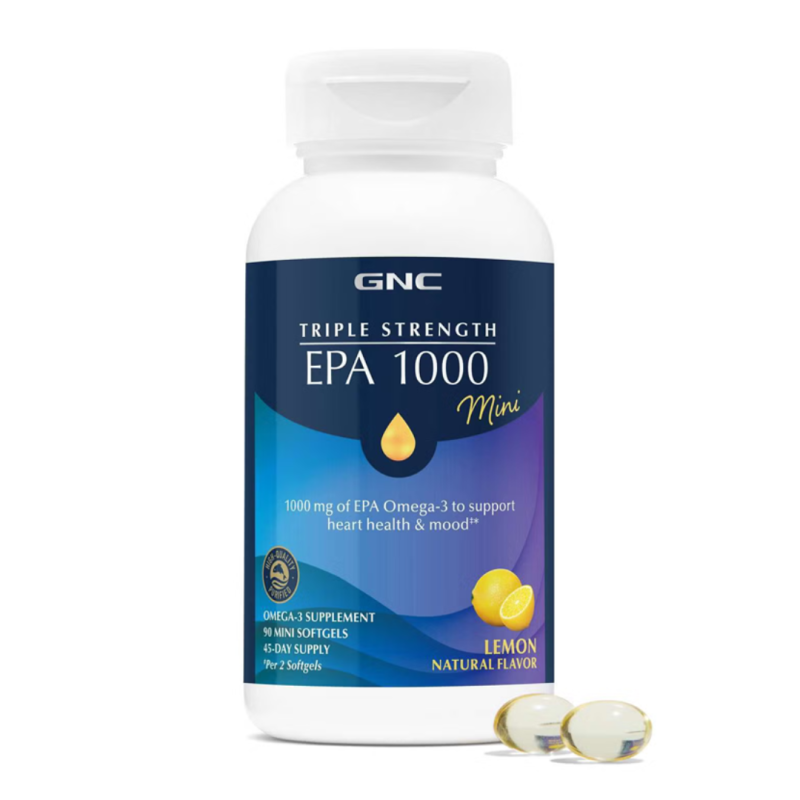 Triple Strength EPA 1000mg Mini, 90 capsule, GNC