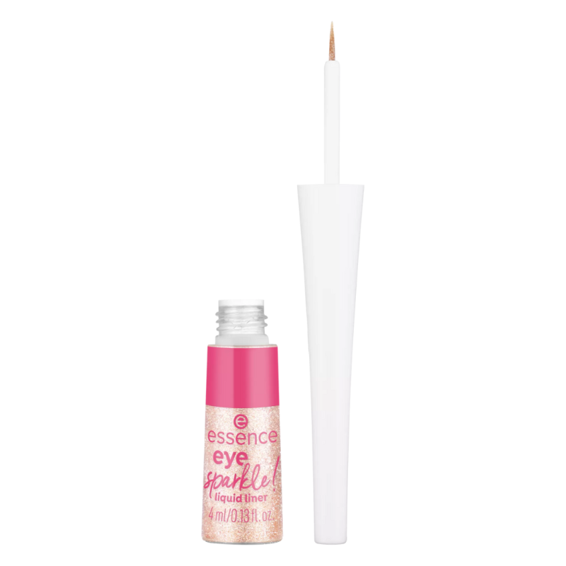 Tus de ochi Sparkle!, 01 Sparkling Lights Silver, 4 ml, Essence