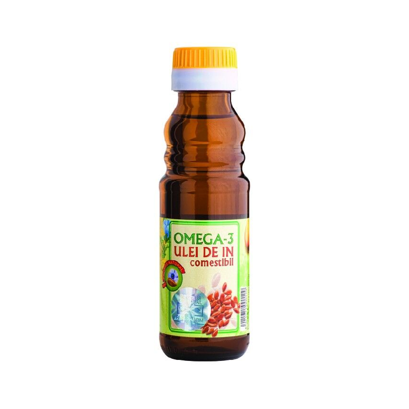 Ulei de in cu Omega 3, 100 ml, Parapharm