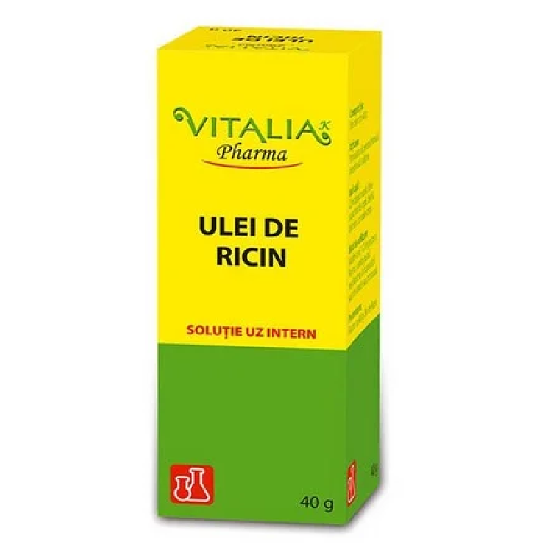 Ulei de ricin, 40g, Vitalia