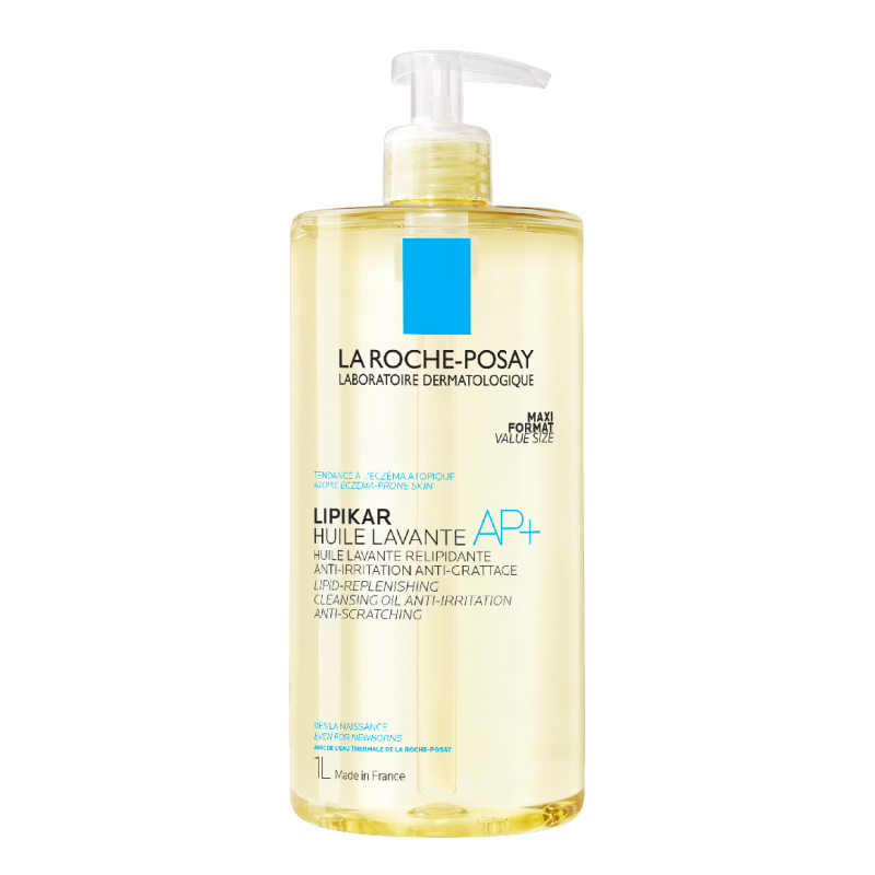 Ulei de spalare relipidant AP+ Lipikar, 1 litru, La Roche-Posay