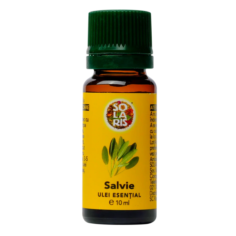Ulei esential salvie, 10ml, Solaris