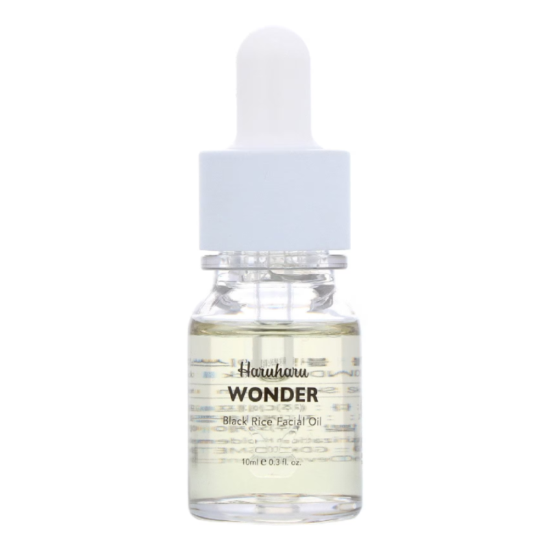 Ulei facial Black Rice, 10 ml, Haruharu