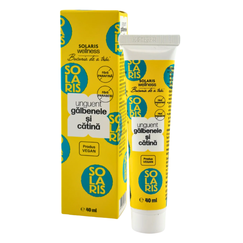 Unguent cu galbenele si catina, 40 ml, Solaris