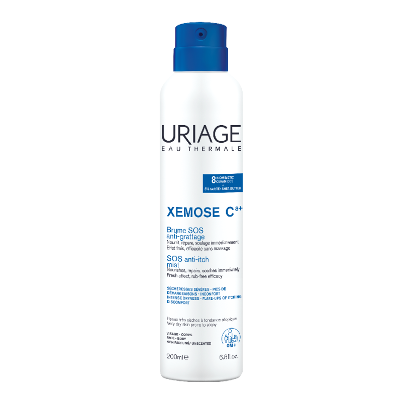 Spray calmant anti-prurit Xemose SOS, 200 ml, Uriage