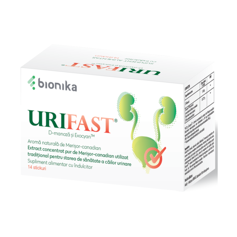 Urifast, 14 plicuri, Bionika