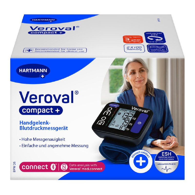 Tensiometru Compact pentru incheietura Veroval, HartMann