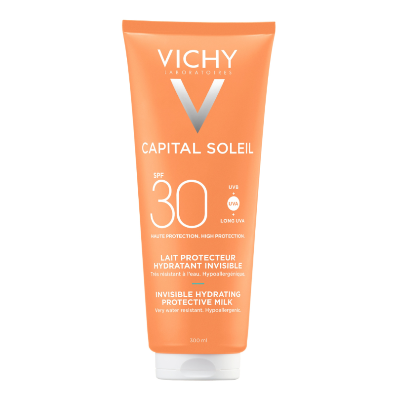 Lotiune hidratanta pentru protectie solara SPF 30 Capital Soleil, 300ml, Vichy