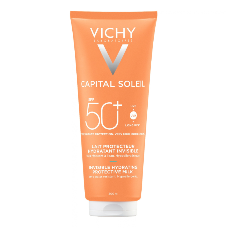Loțiune hidratantă cu protecție solară SPF 50+, 300 ml Capital Soleil, Vichy