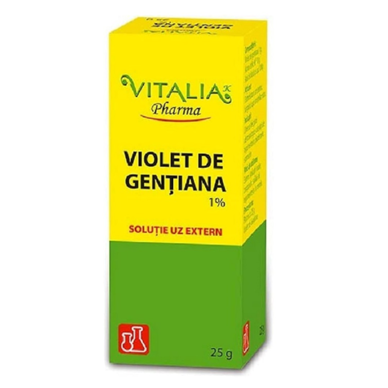 Violet de Gentiana, 1%, 25 g, Vitalia