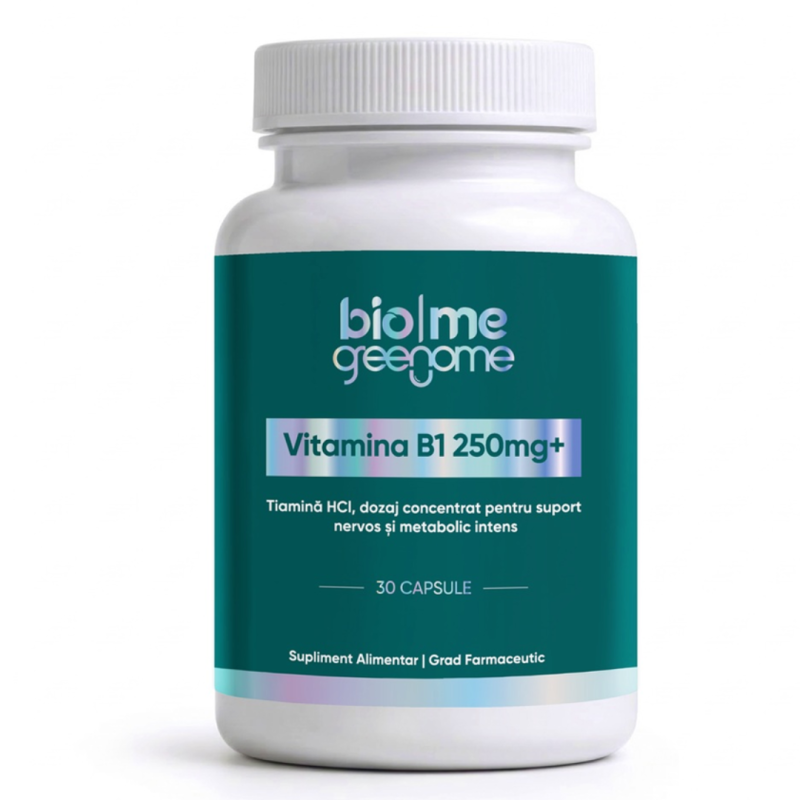 Vitamina B1, 250 mg+, 30 capsule, Biome