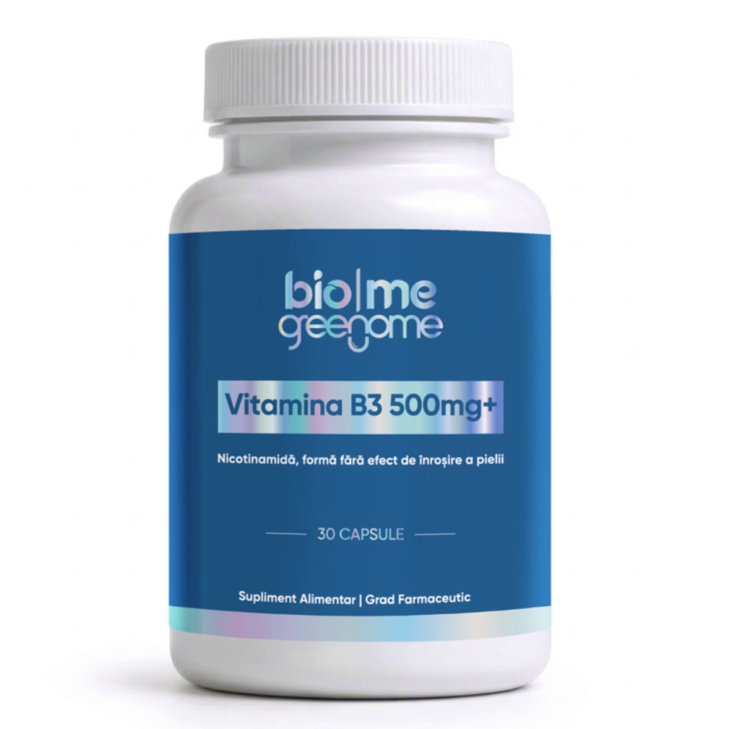 Vitamina B3, 500mg+, 30 capsule, Biome