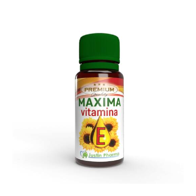 Vitamina E lichida, Maxima, 10 ml, Justin Pharma