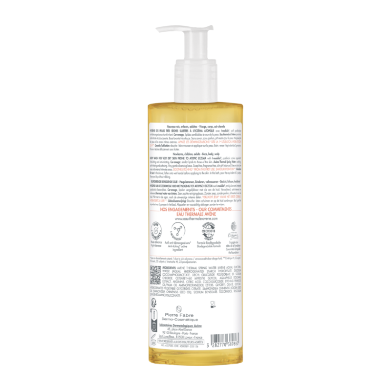 Avene XeraCalm AD ulei de curatare, 400 ml