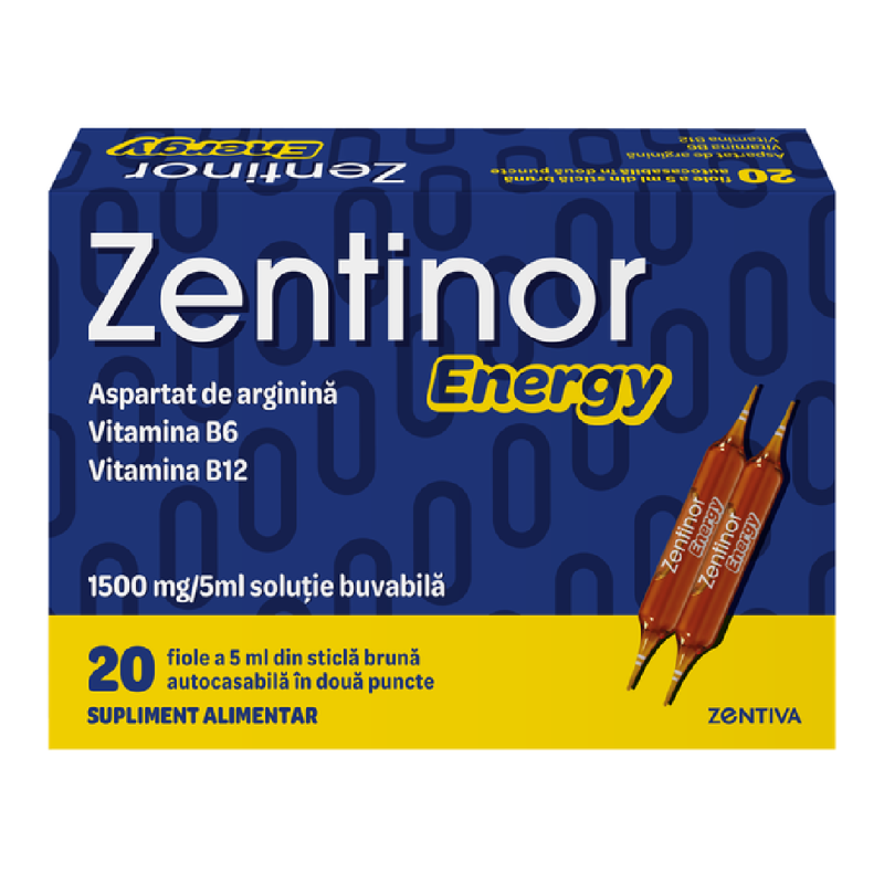 Zentinor Energy, 20 fiole, Zentiva