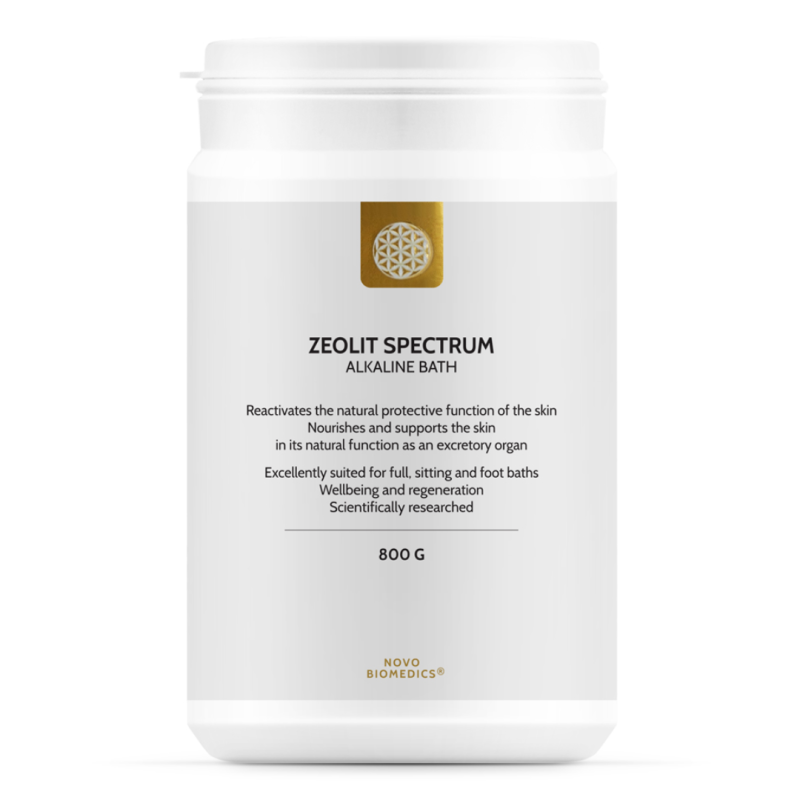 Zeolit Spectrum sare baie alcalina, 800g, Novo Biomedics