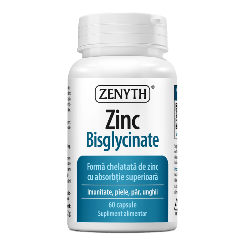 Zinc Bisglycinate, 60 capsule, Zenyth