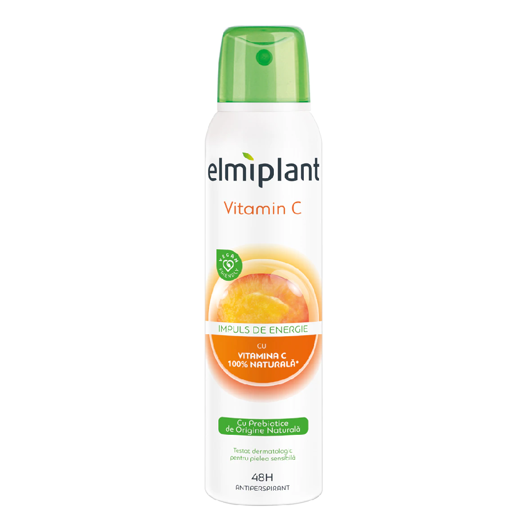 Deodorant antiperspirant spray Vitamina C, 150ml, Elmilpant 