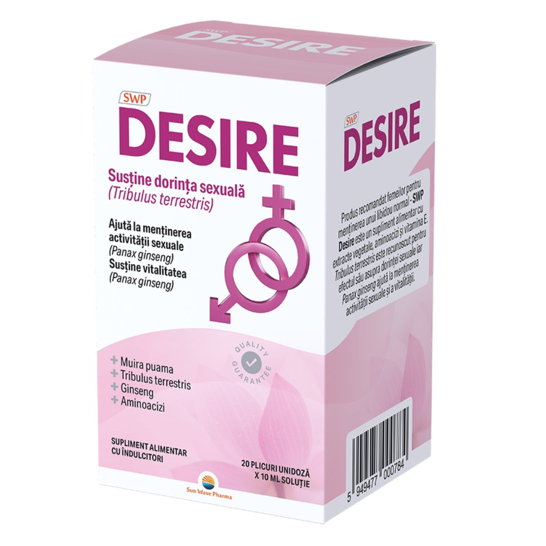 Desire, 20 plicuri unidoza*10 ml, Sun Wave Pharma