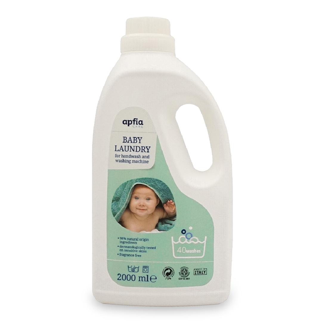 Detergent de rufe lichid, 2 L, Apfia Care