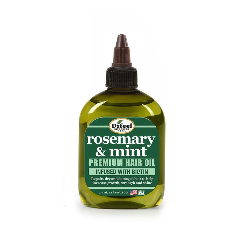 Ulei Premium cu efect de intarire pentru par Rosemary and Mint, 75 ml, Difeel 