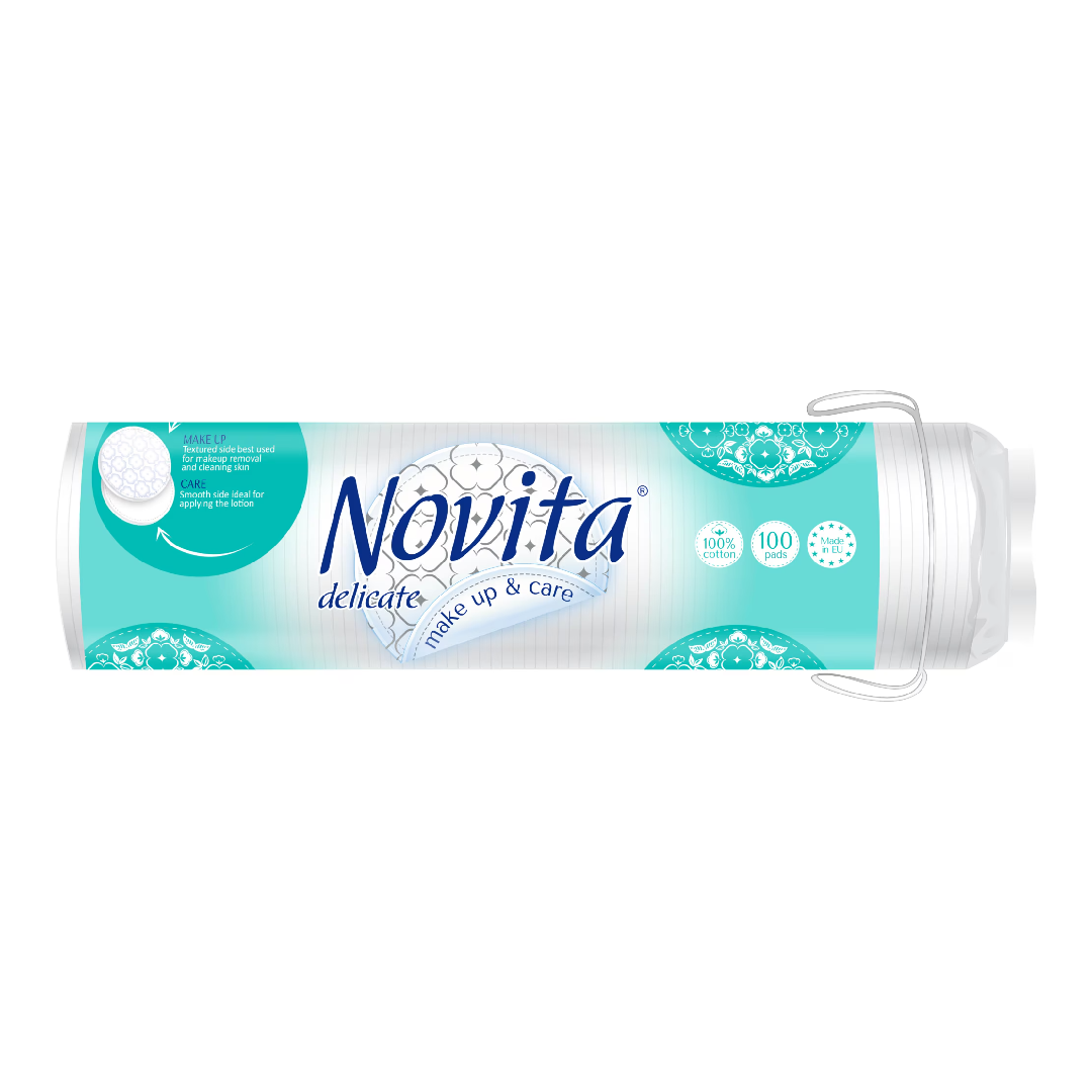 Dischete demachiante, 100 bucati, Novita