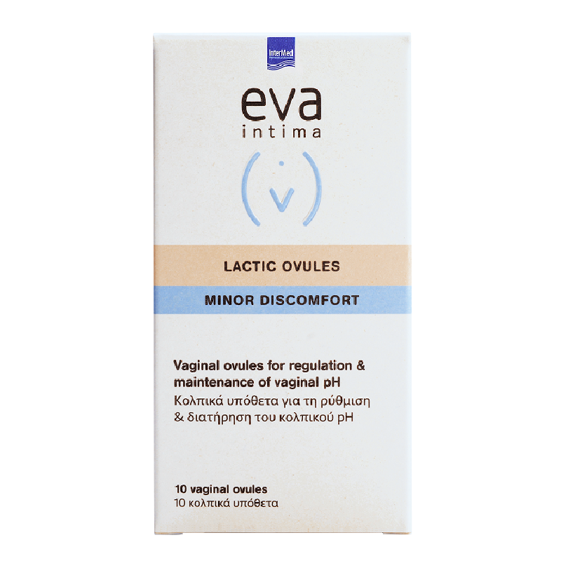 Ovule vaginale LACTIC, 10 bucati, Eva Intima