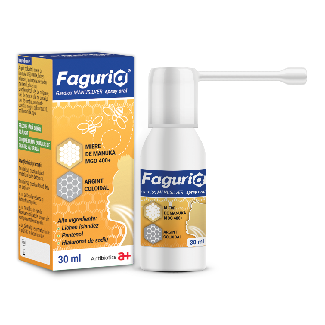 Faguria spray oral, 30 ml, Antibiotica SA