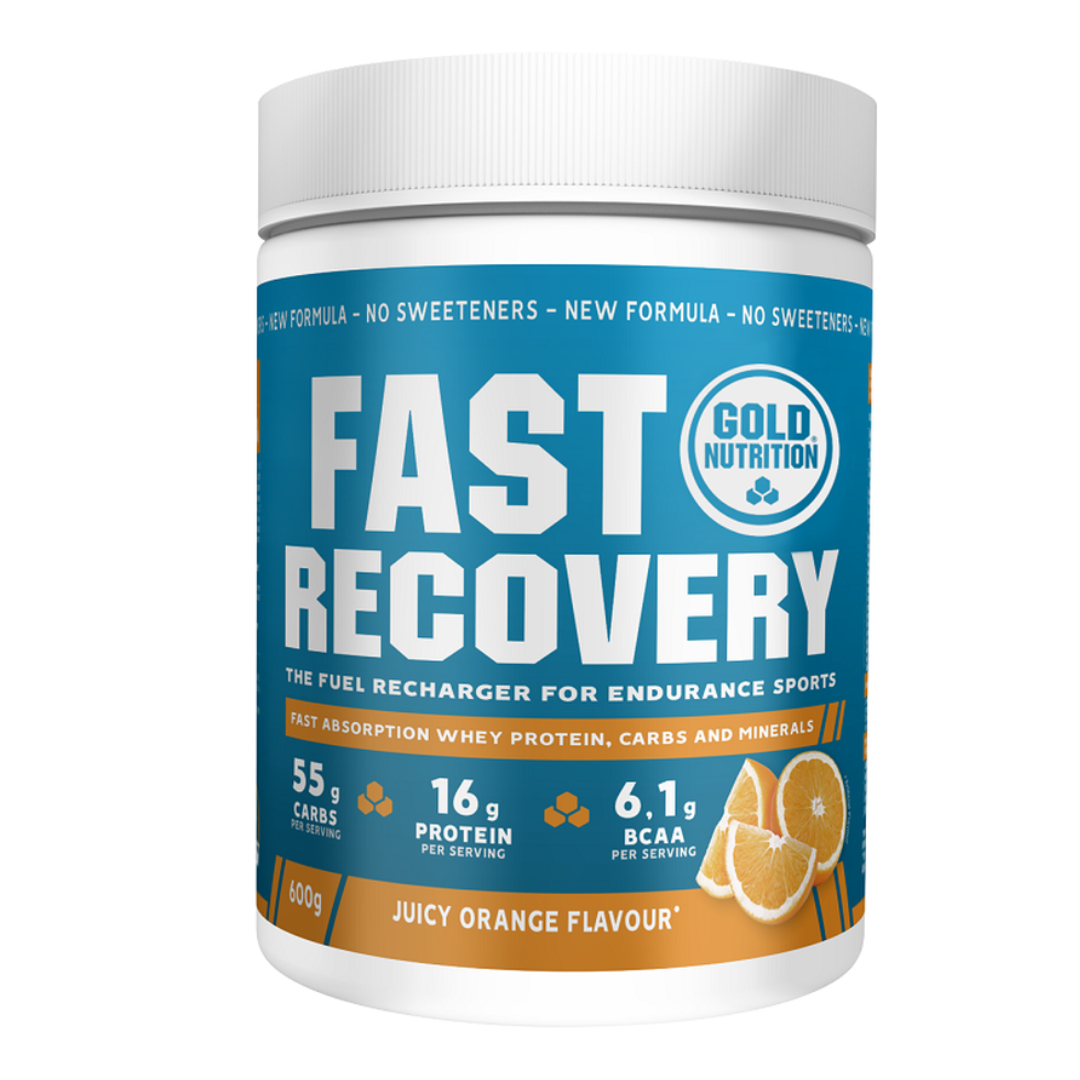 Gold Nutrition Fast recovery pulbere cu aroma de portocale, 600 g