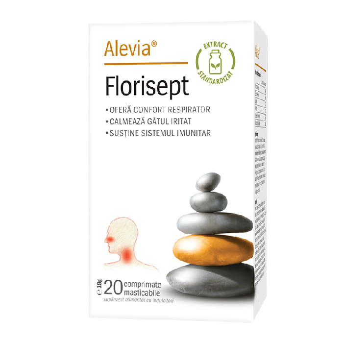 Florisept, 20 comprimate, Alevia