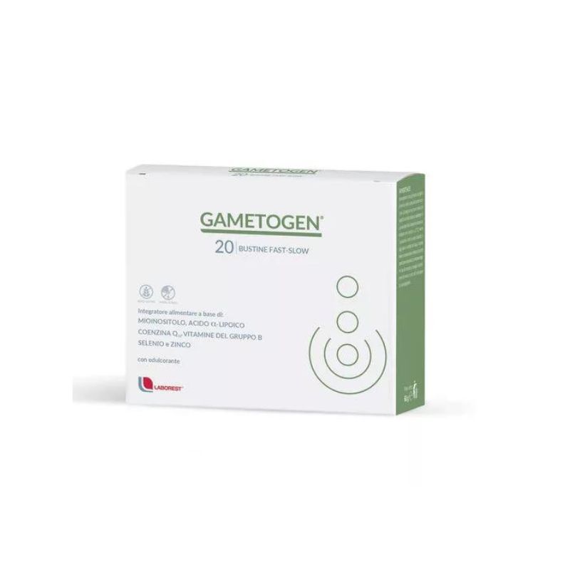 Gametogen, 20 plicuri, laborest italia