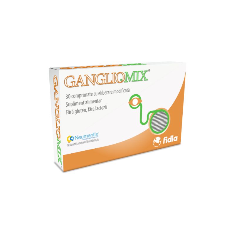 GanglioMix, 30 comprimate, Fidia La Reducere arteriala
