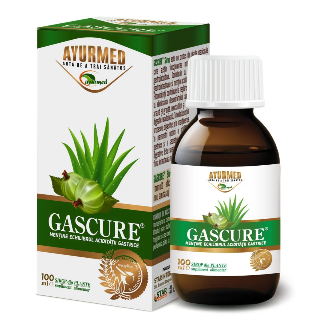 Sirop Gascure, 100 ml, Ayurmed