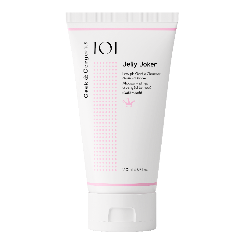 Gel de spalare facial, Jelly Joker, 150 ml, Geek & Gorgeous