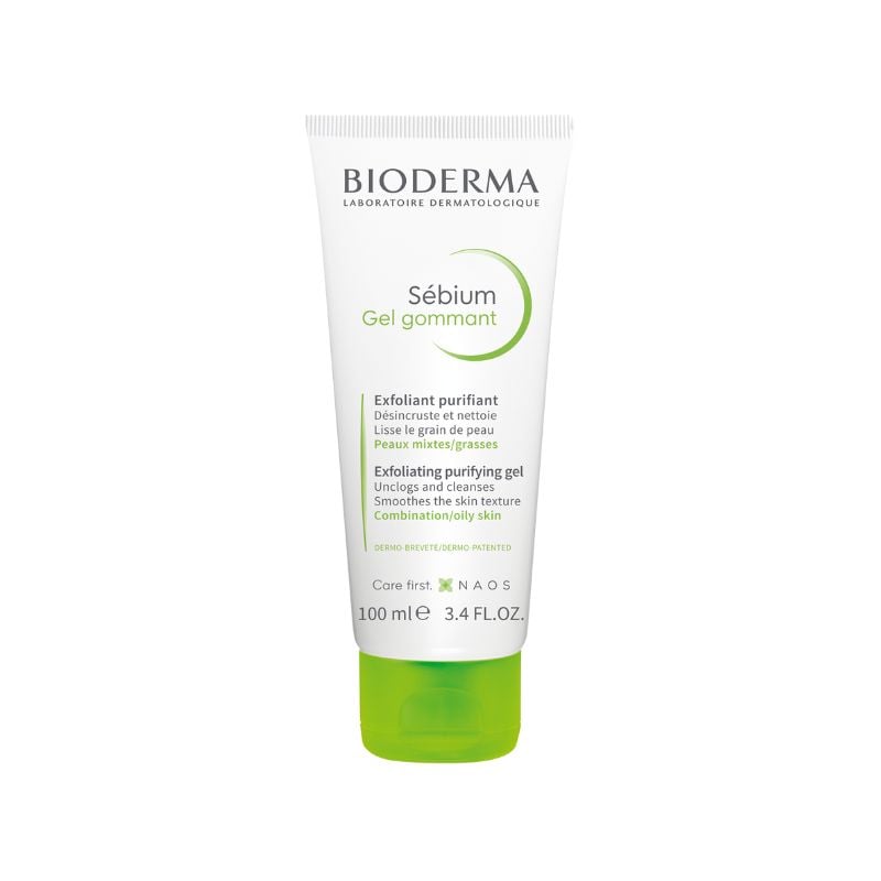 Gel exfoliant Sebium, 100 ml, Bioderma