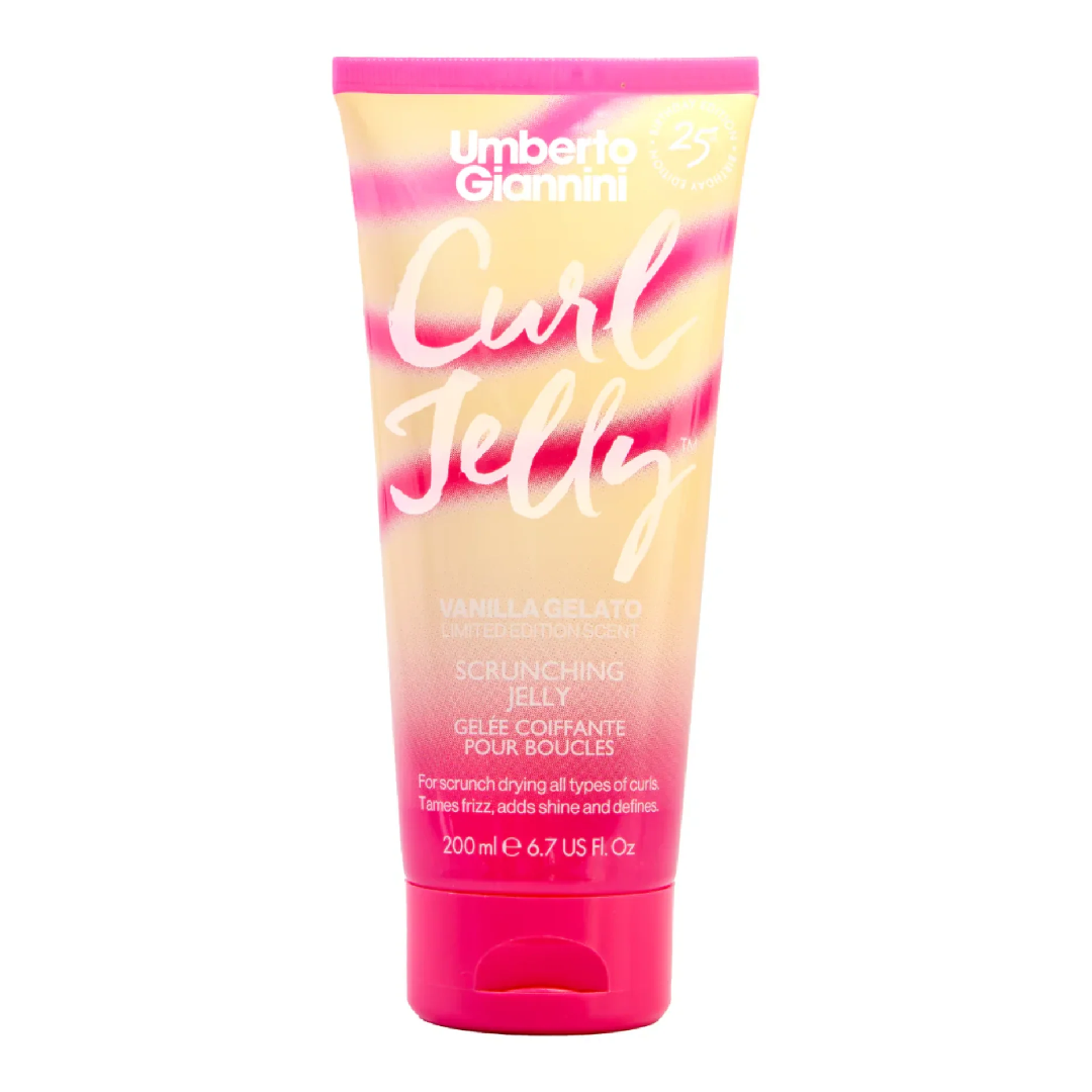 Gel pentru definirea buclelor Vanilla Gelato Curl Jelly Scrunching, 200 ml, Umberto Giannini