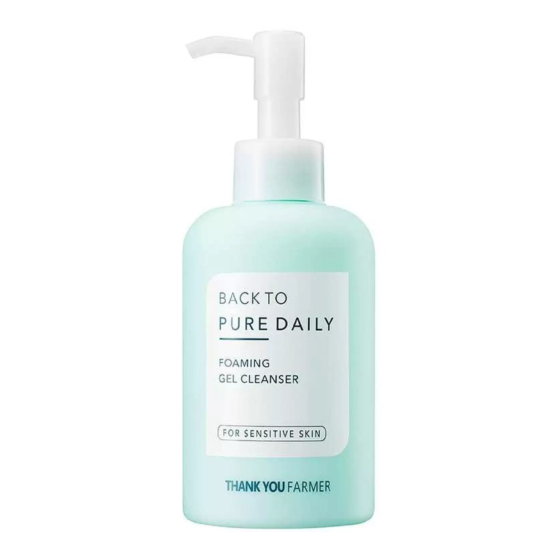 Gel Spumant Piele Sensibila Back Ton Pure Daily, 200ml, Thank You Farmer