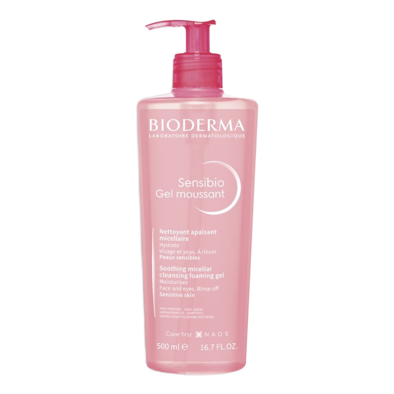 Gel Spumant Sensibio, 500 ml, Bioderma