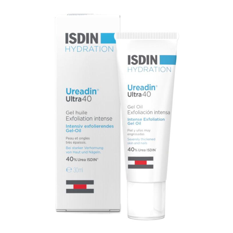 Gel-ulei Pentru Exfoliere Intensa Ureadin Ultra40, 30 Ml, Isdin