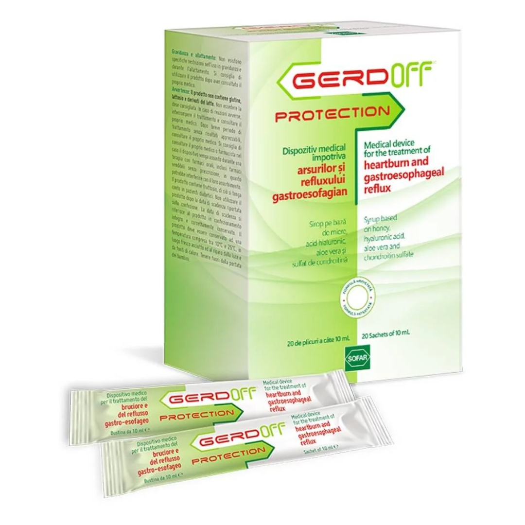 Gerdoff Esoxx Protection, 20 plicuri*10 ml, Sofar